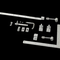 Plus Nostalgi enkeltlåge inkl. beslag 100x95 cm sort