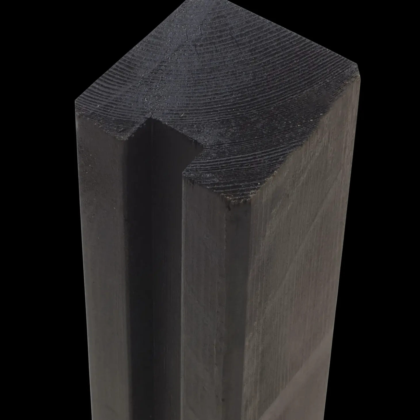 Plus omlimet profilstolpe m/1 spor 90x90 mm længde188 cm trykimprægneret