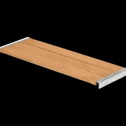 Plus PIPE højbed 140x140x36 cm lærketræ