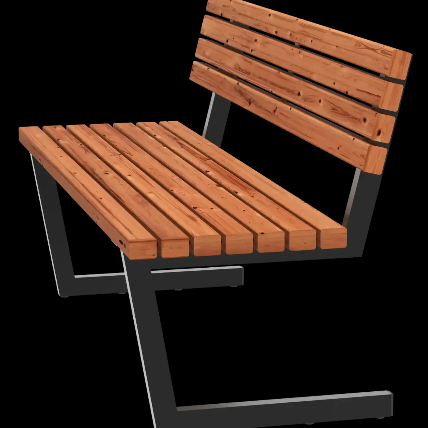 PLUS Relax bænk 150 cm ThermoWood®