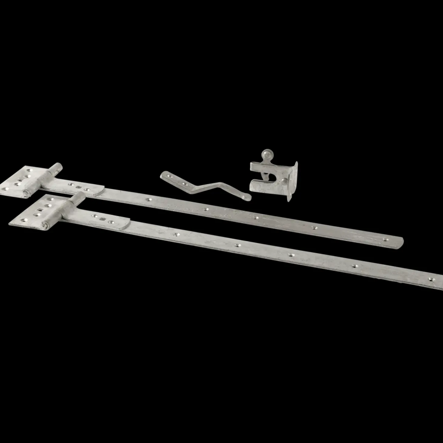 Plus Rom enkeltlåge inkl. beslag 100x75 cm trykimprægneret