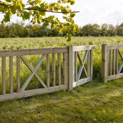 Plus Rom enkeltlåge inkl. beslag 100x75 cm trykimprægneret