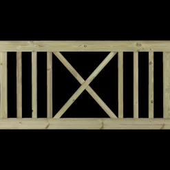 Plus Rom hegn 150x75 cm trykimprægneret