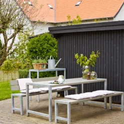 Plus Ryglæn til plankebænk 166 cm trykimp