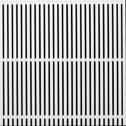 Plus Sendai hegn 180x80 cm hvid