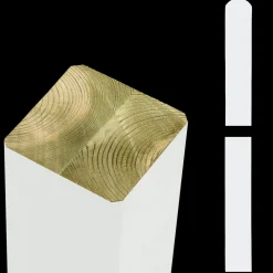 Plus Sendai hegn 90x180 cm hvid