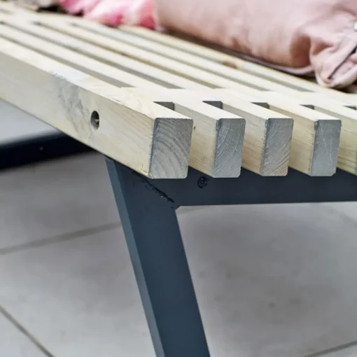 Plus Siesta loungesæt med lille bord 80 cm