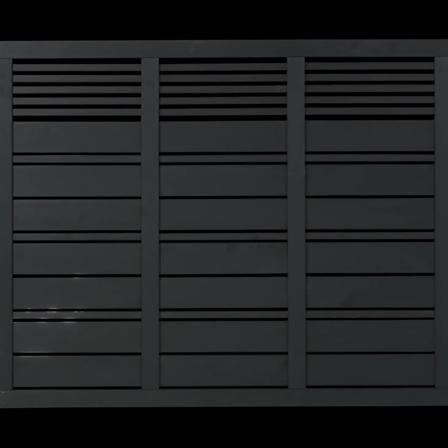 Plus Silence hegn 176x110 cm sort