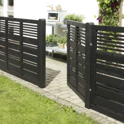 Plus Silence hegn 176x110 cm sort