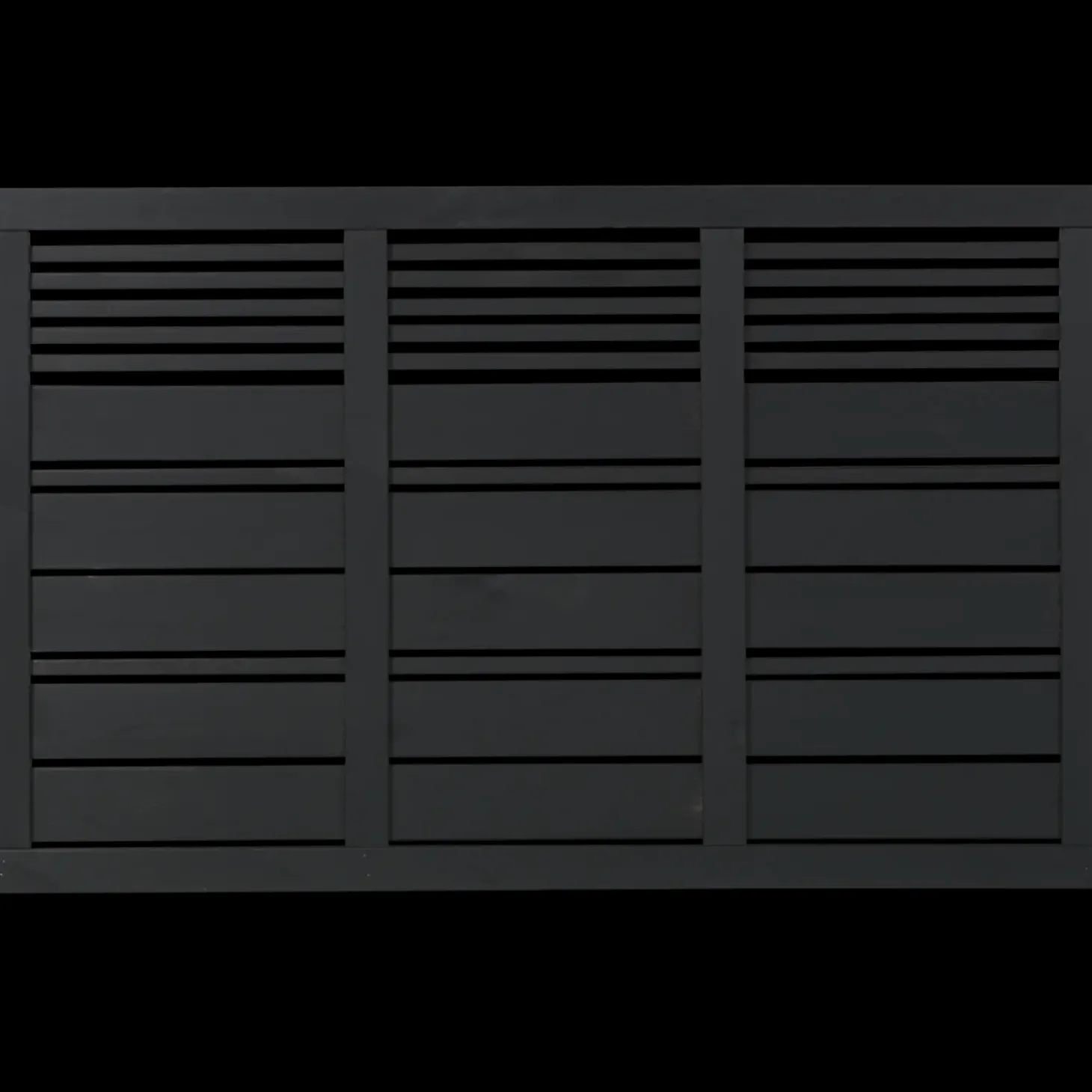 Plus Silence hegn 176x110 cm sort