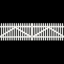 Plus Skagen Lux dobbeltlåge 300x80 cm hvid