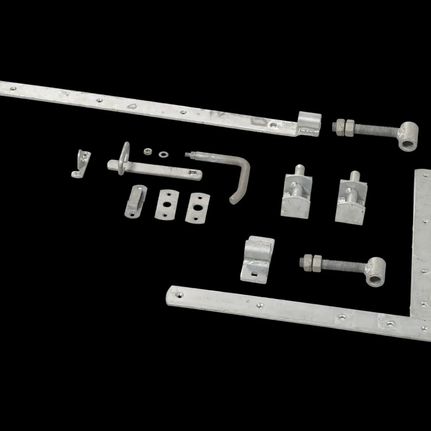 Plus Tangent Enkeltlåge inkl. beslag 95x140 cm hvid