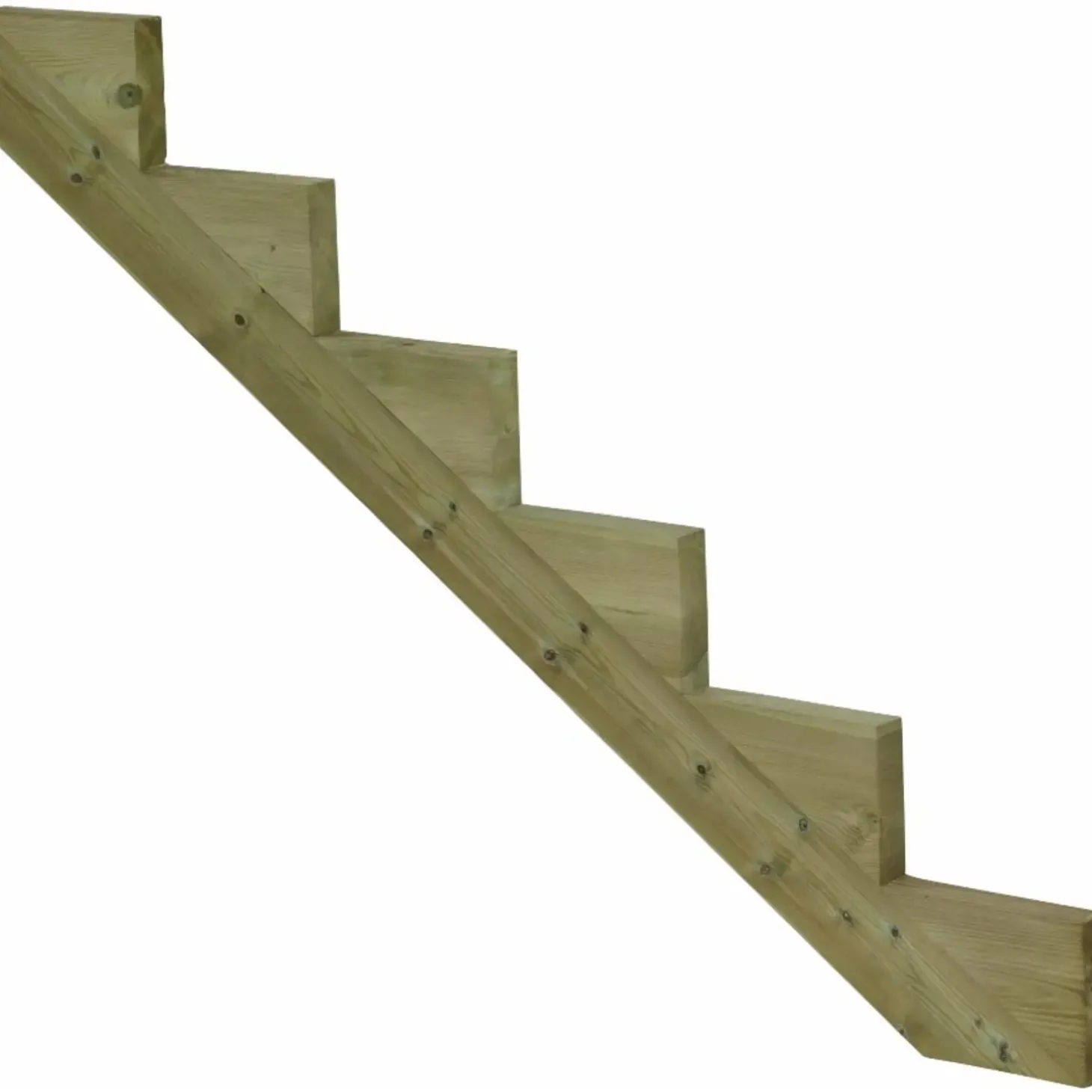 Plus Terrassetrappe 6 trin 105x151 cm 34,2°  120 cm