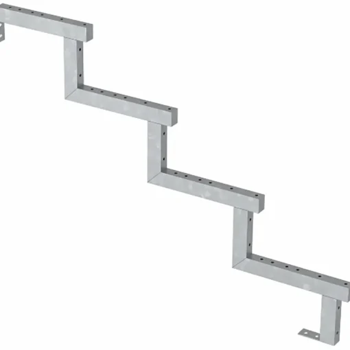 Plus Terrassetrappe 4 trin 71x104 cm 34,2°  180 cm