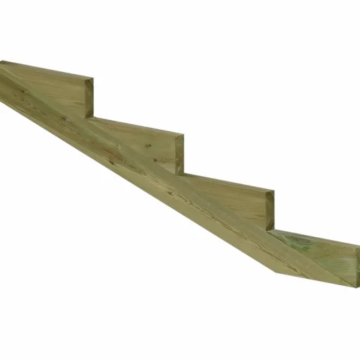 Plus Terrassetrappe 4 trin  19°  180 cm