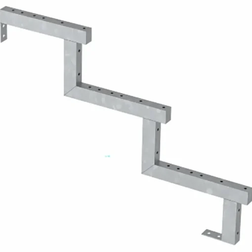 Plus Terrassetrappe 3 trin 54x79 cm 34,2° 120 cm