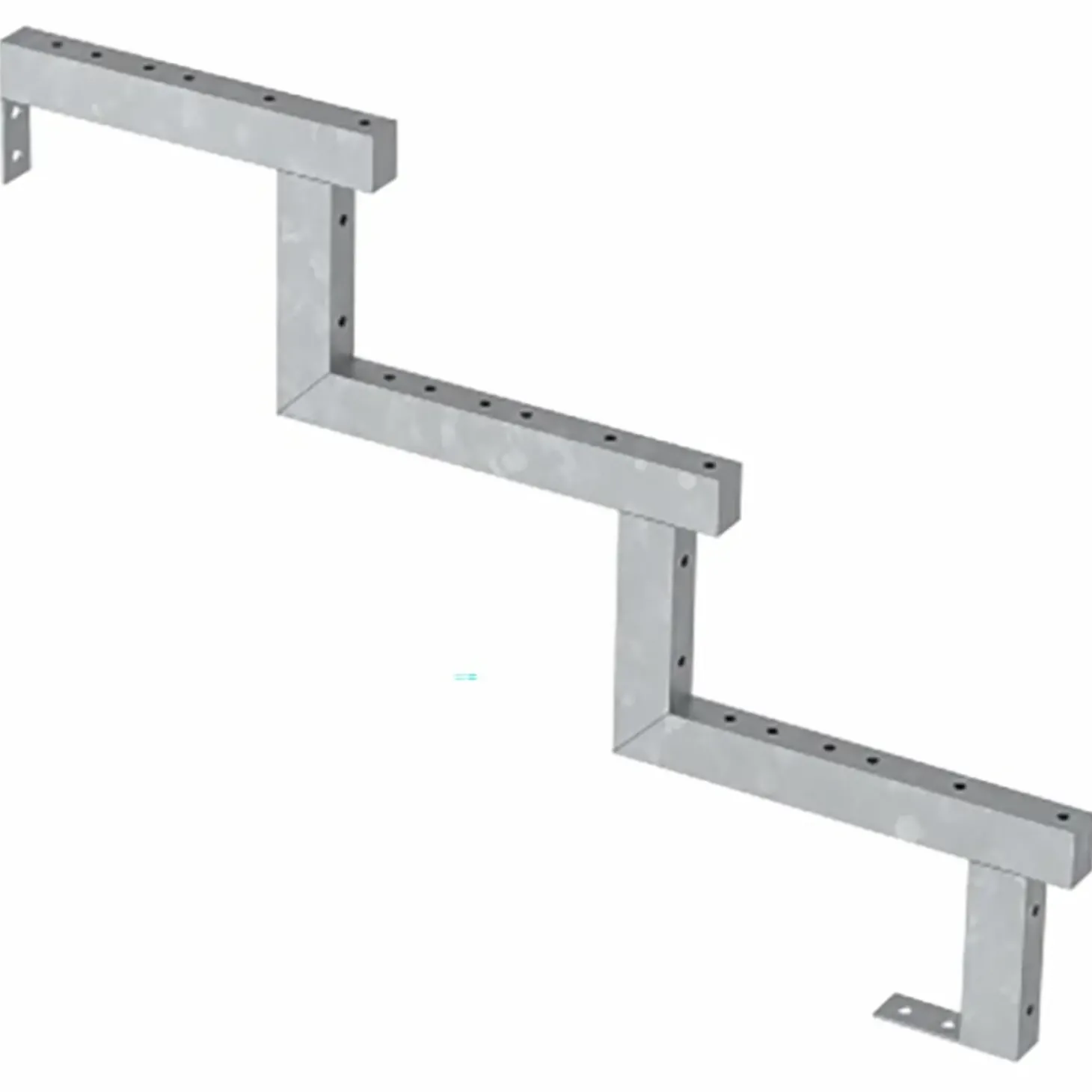 Plus Terrassetrappe 3 trin 54x79 cm 34,2° 120 cm