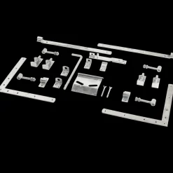 Plus Tokyo dobbeltlåge inkl. beslag 200x90 cm hvid