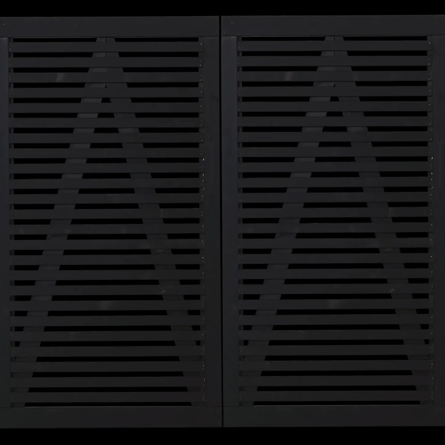 Plus Tokyo dobbeltlåge 200x90 cm sort