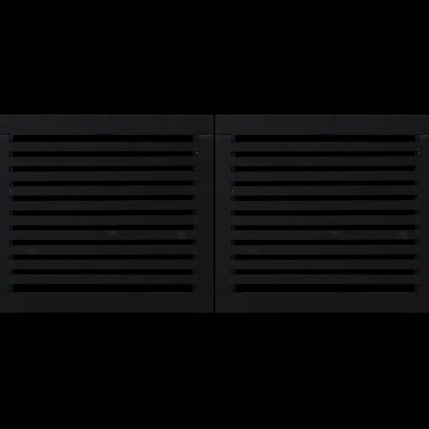 Plus Tokyo dobbeltlåge 200x90 cm sort