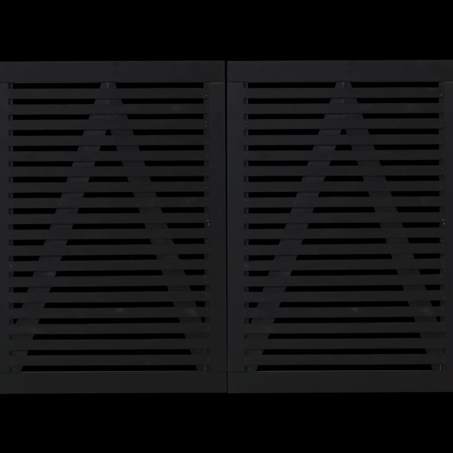 Plus Tokyo dobbeltlåge 200x90 cm sort