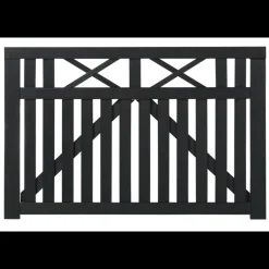 Plus Vinesse enkeltlåge 100x98 cm sort