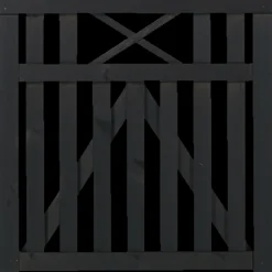 Plus Vinesse enkeltlåge 100x98 cm sort