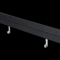 Plus Zigma bord/bænkesæt med 1 ryglæn 392 cm sort