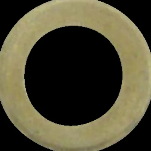 PN dørring 16,5x10,0x3,0 mm messing - 6 stk