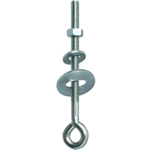 PN øjebolt M6x100 mm. elforzinket