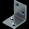 PN vinkelbeslag 45x45x38x2,5 mm. elforzinket