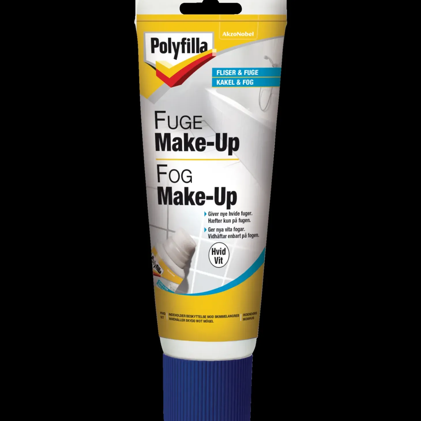 Polyfilla fuge make-up hvid 220 ml