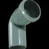 PP Bøjning 110 mm x 45° grå