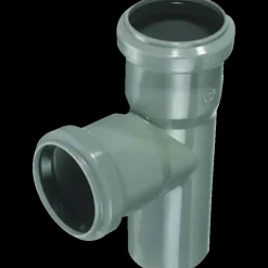 PP Grenrør 50x50 mm x 45° grå