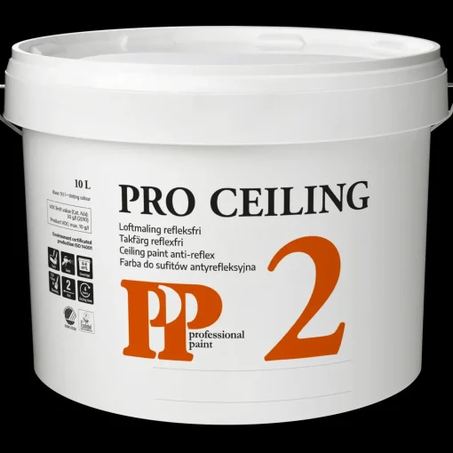 PP Loftfinish 2 10 L hvid