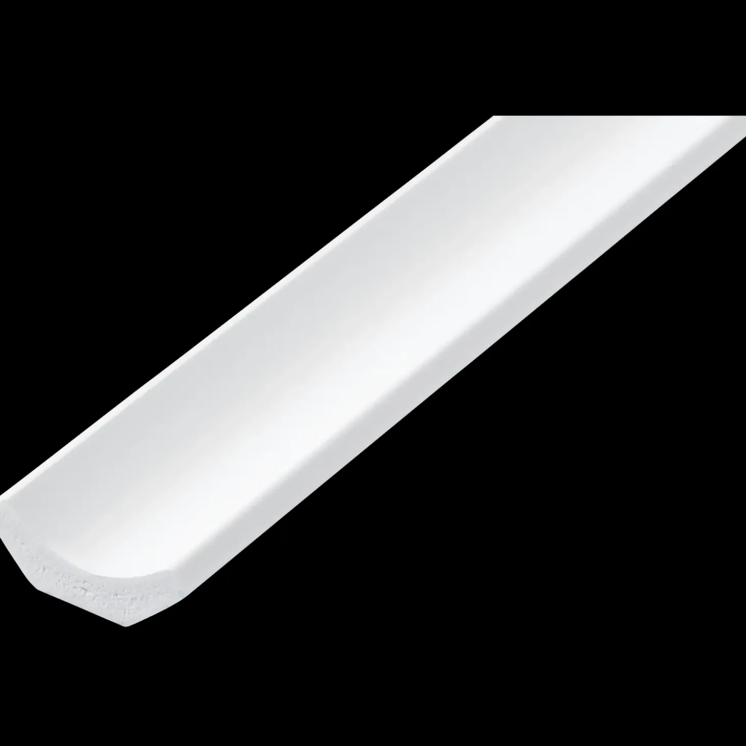 Primo hulkehlliste hvid 27x27x3100 mm