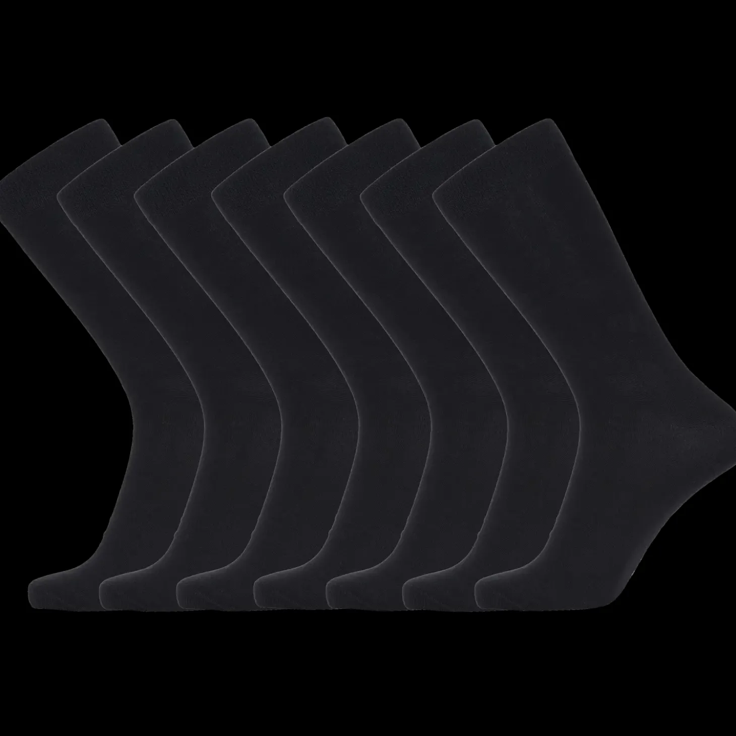 Proactive bambus strømper str. 40-43 7 stk sort