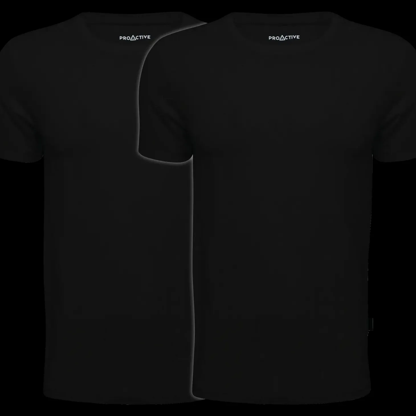 Proactive T-shirt 2-pack str. XL sort