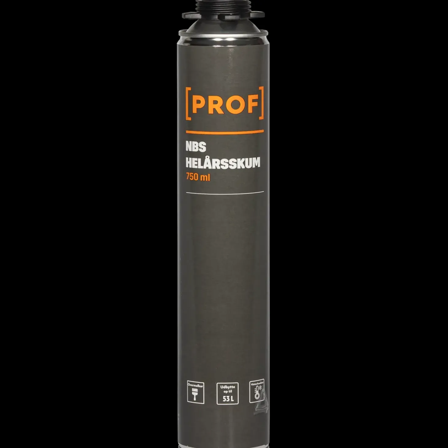 Prof NBS helårsskum PU 750 ml