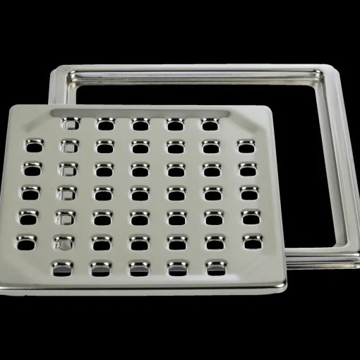 Purus afløbsrist m/ramme 154,2 x 154,2 mm