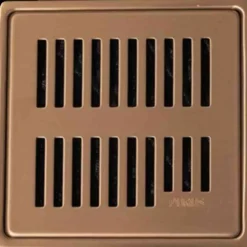 Purus ramme/rist 150X150 mm kobber