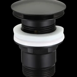 Push pop up bundventil Ø66 sort krom