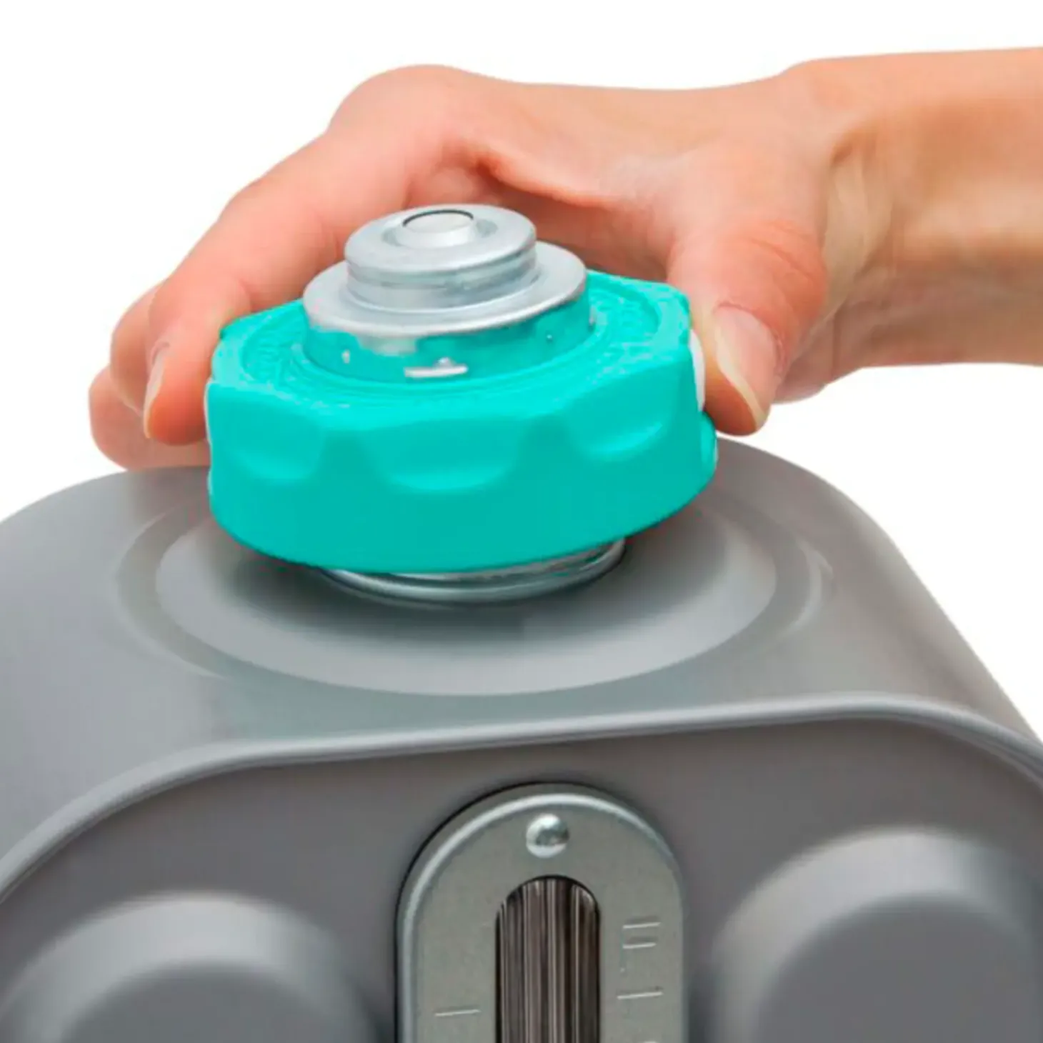 Qlima SRE3531 TC-2 elektronisk petroleums kamin - silver