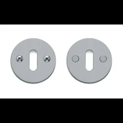 Randi nøgleskilt Ø50X2 mm Rustfri stål