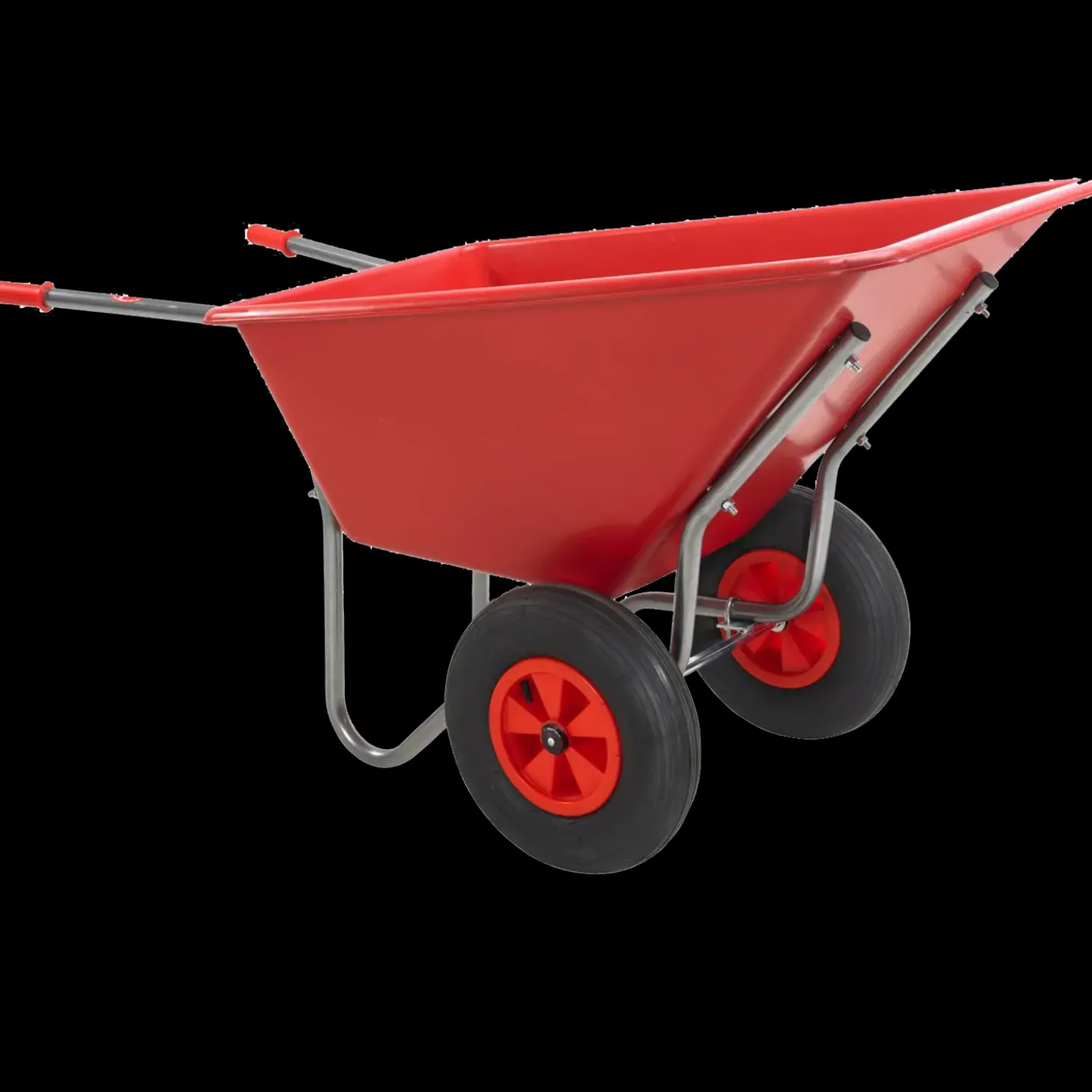 Ravendo stald- og fejekærre BU 1600-2 PP PUR