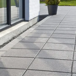 RBR Nordic-Line haveflise, 40x40x5 cm, grå