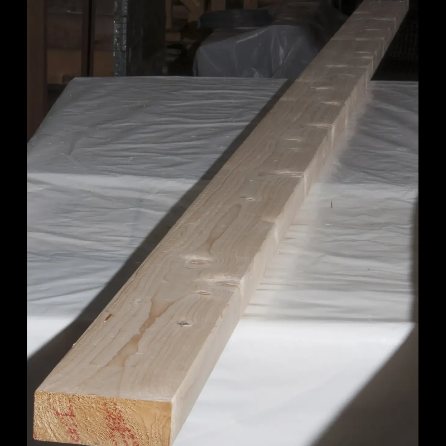 Reglar væg i fyr/gran 47x125 mm x 4,2 m