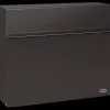 Renz Postkasse Piazza S 375x330x115 mm sort mat