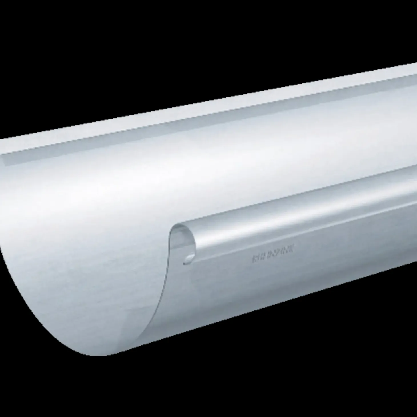 Rheinzink halvrund tagrende 280x3000x0,7 mm