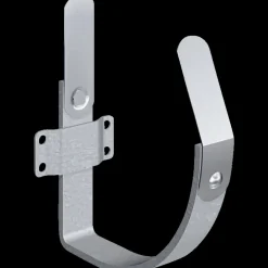 Rheinzink kvartrund konsoljern m/zinkfjeder 333x255 mm